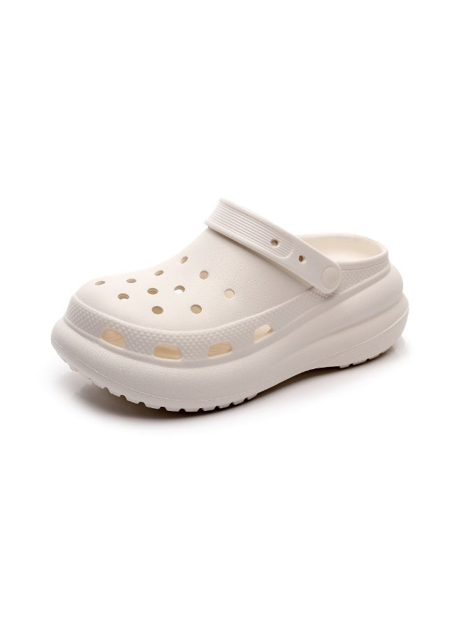 GUOLUOFEI Thick Sole Platform Clogs for Women, Ultra Lightweight Garden Shoes for Girls, Summer Sandals Slip Resilient Arch Support Comfy Waterproof Casual Slip-on Slides - Image 1